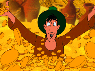 Ali Baba and gold