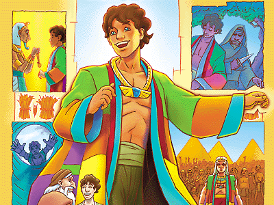 JOSEPH AND THE COAT OF MANY COLORS