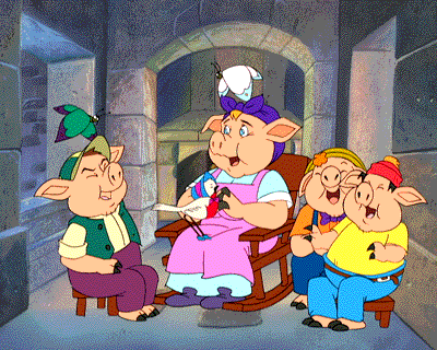 THE THREE LITTLE PIGS